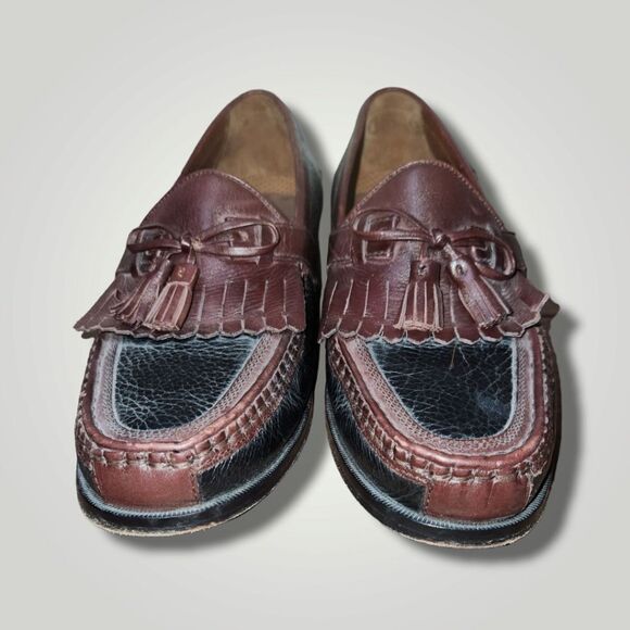 Johnston & Murphy Aragon II Kiltie Tassel Loafer 20-0592 Black-Brown Men 9.5 main image 11